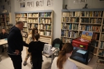 IV zajęcia w ramach projektu „Międzyzdrojska Biblioteka Przyszłości - szkolenia, warsztaty, zabawa z drukarkami 3D dla dzieci i młodzieży” – Program Społecznik na lata 2022-2024” 9 listopada 202 r.
