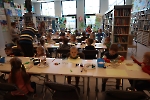 Lekcja biblioteczna dla przedszkolaków z Gryfic 27 kwietnia 2023 r.
