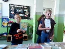 Punkt biblioteczny w Szkole Podstawowej nr 2 w Wapnicy 20 września 2023 r.