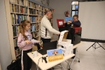 V zajęcia w ramach projektu „Międzyzdrojska Biblioteka Przyszłości - szkolenia, warsztaty, zabawa z drukarkami 3D dla dzieci i młodzieży” – Program Społecznik na lata 2022-2024” 16.11.2022 r.