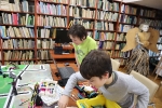 Walentynki z robotyką w międzyzdrojskiej Bibliotece 14.02.2022 r.