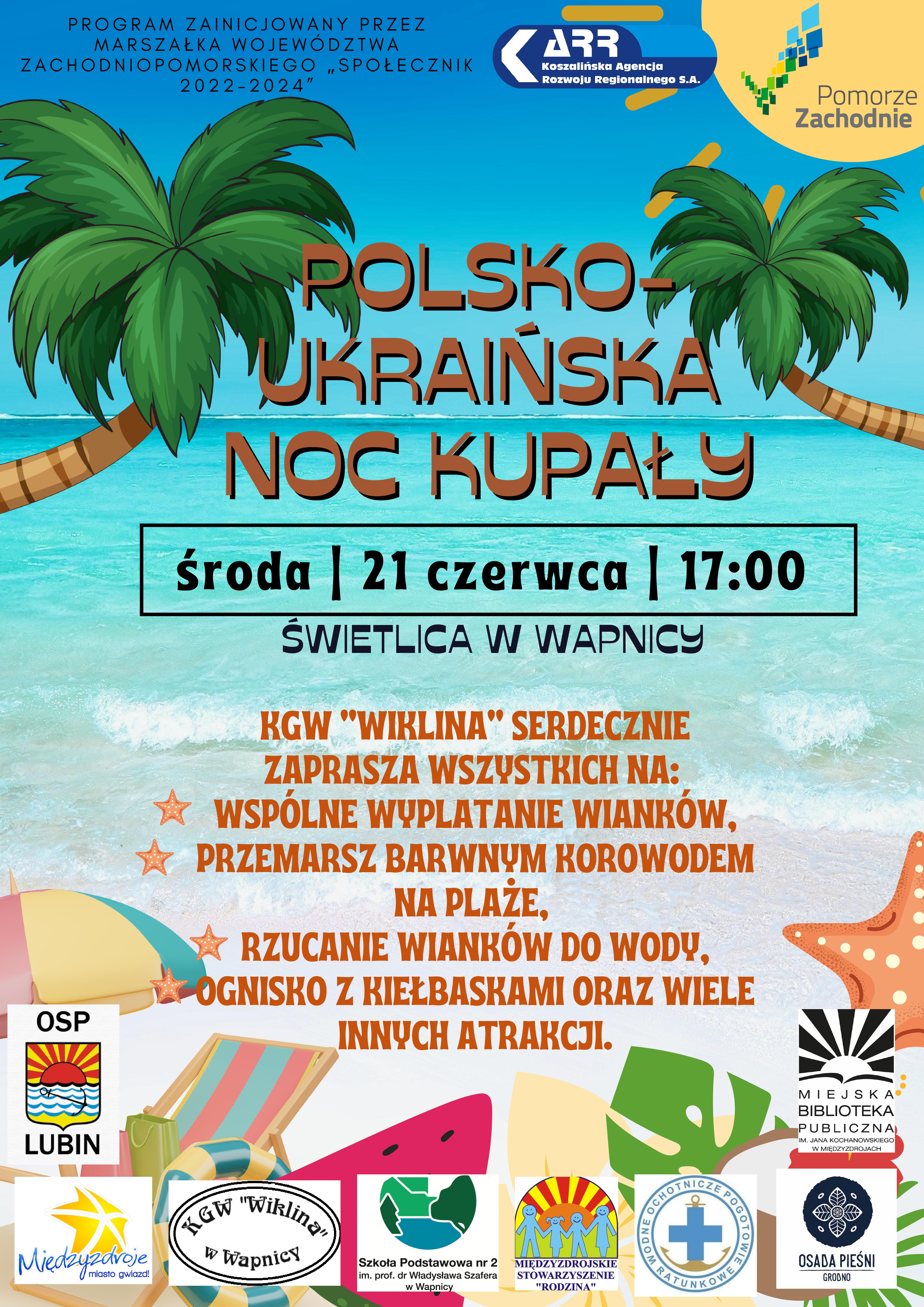 Polsko-ukraińska Noc Kupały 21 czerwca 2023 r. - zapowiedź 
